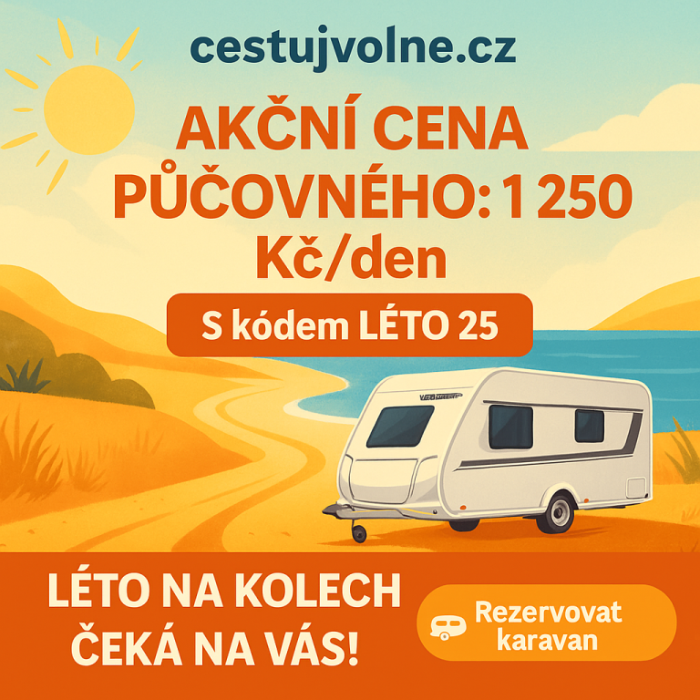 Cestuj levně cestuj volně s karavanem